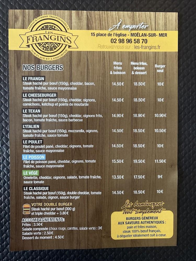 Les Frangins - Menu Image 3